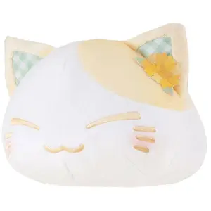 Furyu Nemuneko Cat Plüschfigur Rape Flower Pattern Ear Decoration Yellow Color Ver. 30 cm (30 cm)