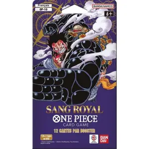 One Piece Card Game Royal Blood Sleeved Booster OP10 Französisch
