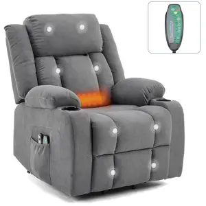 FCH LEADZM Elektrisch Aufstehhilfe Massagesessel mit Massage Wärmefunk... günstig