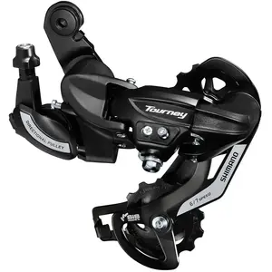 Hintere Kettenschaltung Shimano Tourney RD-TY500 7/6V Schwarz TU günstig