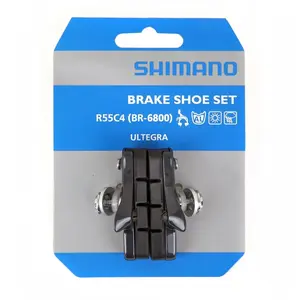 Satz von Patronentyp-Gleitschuhen Shimano R55C4 (x2) Schwarz TU günstig