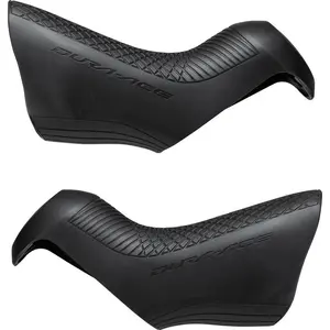 Shimano Dura Ace R9150 Bremshebelgummis Schwarz Schwarz One Size günstig