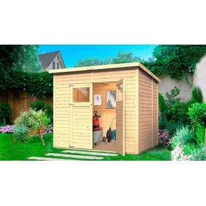 ALPHOLZ KONIFERA Gartenhaus Amrum 3 aus naturbelassenem Fichtenholz, B... günstig