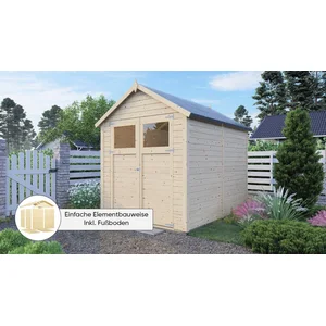 ALPHOLZ KONIFERA Gartenhaus Sylt 3, BxT: 202x252 cm, Inklusive Fussboden günstig