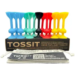 Tossit Saugnapf-Darts (Deutsch, Englisch, Französisch, Multilingual, 2 - 4 Spieler)