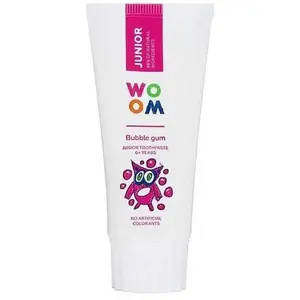Woom Brand, Zahnpasta, Junior Toothpaste Bubble Gum 6+ Years - Baby Toothpaste (50 ml) günstig