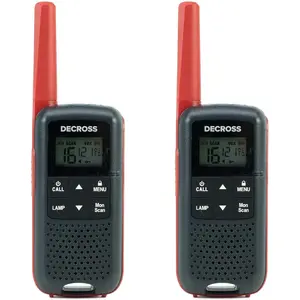 Decross DC63 Twin EU (8 km), Walkie Talkie, Rot günstig