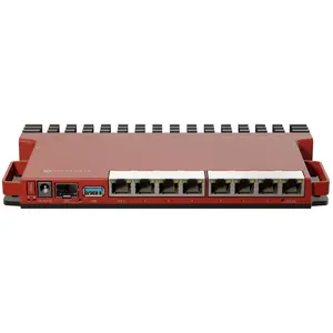Mikrotik L009UiGS-RM, 2.5 Gigabit Ethernet, Gigabit Ethernet, Rot