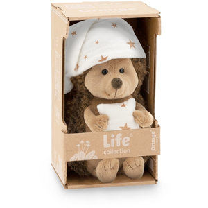 Orange Toys Kuscheltier Igel mit Schlafmütze - mehrfarbiges Plüschspie...