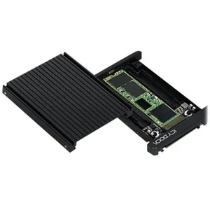 Icy Dock MB705M2P-B, SSD-Gehäuse, M.2, M.2, 32 Gbit/s, Schwarz