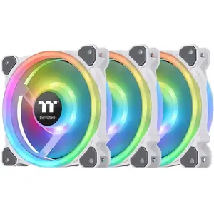 Thermaltake Riing Trio 12 RGB White 3er-Pack | Gehäuselüfter