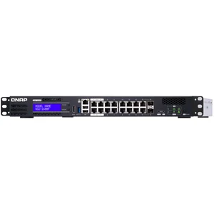 QNAP QGD-1600P, Managed, Gigabit Ethernet (10/100/1000), Vollduplex, P...