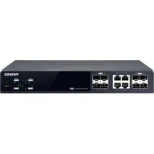 QNAP QSW-M804-4C, Managed, 10G Ethernet (100/1000/10000), Vollduplex, ...