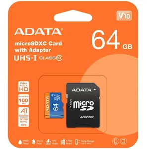 Adata Micro Sd 64gb Class10 Speicherkarte