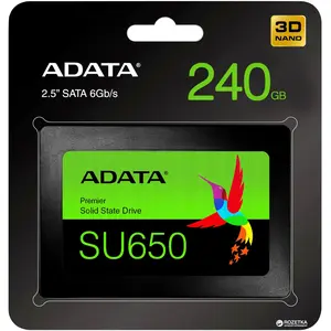 ADATA Ultimate SU650, 240 GB, 2.5", 6 Gbit/s