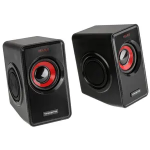 Mars Gaming MS1, Kabelgebunden, 10 W, 60 - 20000 Hz, Schwarz, Rot