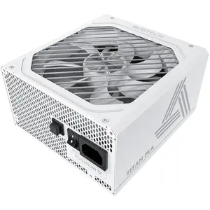 Montech Titan PLA 850W - 80 PLUS & Cybenetics Platinum, modular, PCIe 5.1 - 850 Watt (850 W), PC Netzteil, Weiss