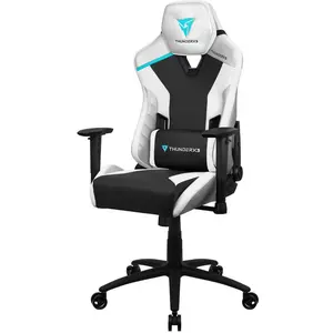 Thunder X3 Fauteuil Gamer compatible TC3 Max (Noir/Blanc/Bleu), Gaming Stuhl, Blau, Mehrfarbig, Weiss, Grau, Schwarz