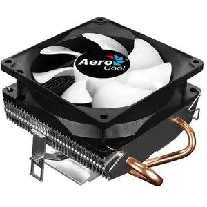 AeroCool Air Frost 2 Prozessor Kühler (78 mm), CPU Kühler, Schwarz