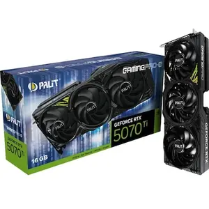 Palit GeForce RTX 5070 Ti GamingPro-S - 16GB GDDR7, HDMI, 3x DP