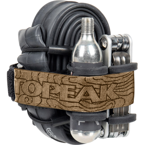 Topeak Klettgurt Elementa Strap , Gravel - Braun