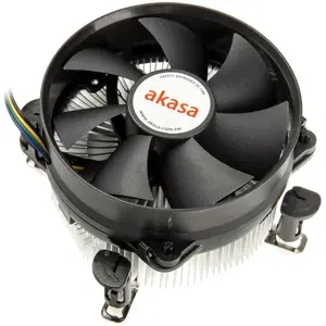 Akasa AK-959CU CPU-Kühler (62 mm), CPU Kühler, Silber, Schwarz
