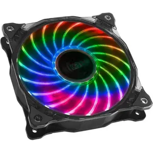 Akasa Vegas X7 LED Lüfter, RGB (120 mm, 1x), PC Lüfter, Schwarz