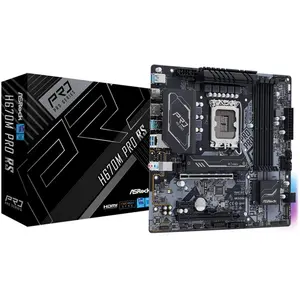 AsRock H670M Pro RS (LGA 1700, Intel H670, mATX), Mainboard
