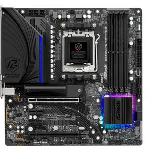 Asrock B650M PG Riptide, AMD, Sockel AM5, DDR5-SDRAM, 128 GB, DIMM, Zw...