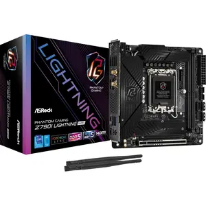 Asrock Z790I Lightning WiFi, Intel, LGA 1700, Intel Core i3 12th Gen, ...