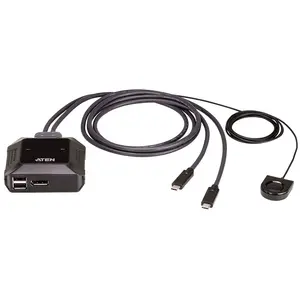 Aten Displayport 4k Usb-c Kvm-switch