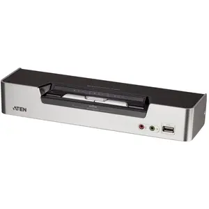 Aten Cs1642, KVM Switch, Schwarz, Silber