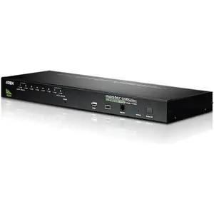 Aten CS1708A, 8-Port KVM Switch 2x PS2/ USB, VGA, daisychain, KVM Switch, Schwarz günstig