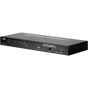 Aten CS1708i, 8 Port KVM Switch, KVM Switch, Schwarz