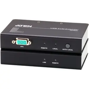 Aten CE700A KVM Verlängerung VGA USB 150m, KVM Switch, Grau, Schwarz günstig