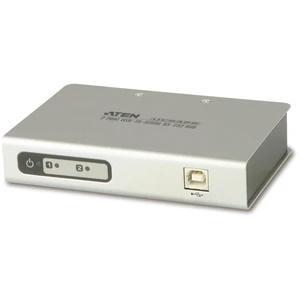 ATEN UC2322, USB 2.0 Type-B, Silber, RS-232, Metall, 0,46 W, Windows 2000, Windows NT, Windows XP