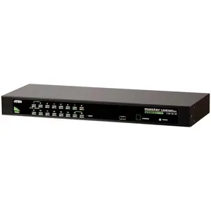 Aten CS1316, 16-Port KVM Switch für USB-PS/2 und VGA-Grafik, KVM Switch, Schwarz günstig