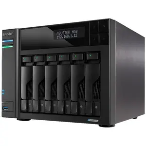 Asustor Lockerstor 6 Gen2+ NAS 6-Bay Intel Celeron N5105, 8GB DDR4 RAM...
