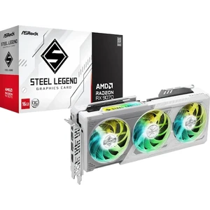 ASRock Radeon RX 9070 Steel Legend 16GB - 16GB GDDR6, 1x HDMI, 3x DP günstig
