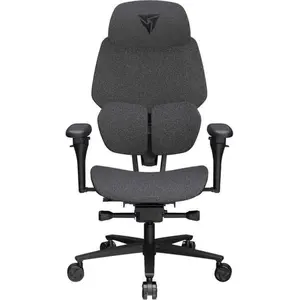 ThunderX3 FLEX Pro Gaming Stuhl ergonomisch - Stoff grau