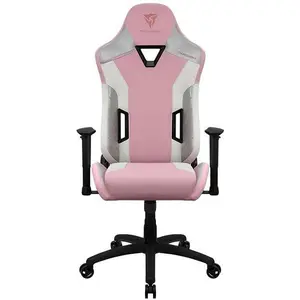 Thunder X3 Fauteuil Gamer compatible TC3 Max (Blanc/Noir), Gaming Stuhl, Mehrfarbig, Weiss, Schwarz, Pink, Grau
