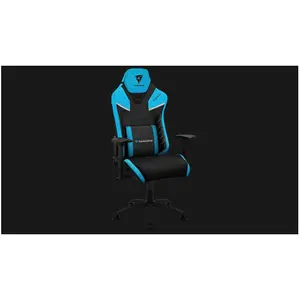 Thunder X3 Fauteuil compatible TC5 Max (Noir/Bleu), Gaming Stuhl, Blau, Schwarz