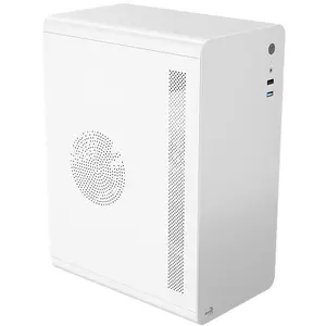 AeroCool PC Gehäuse CS-110-S-WT-v1 Mini-Tower Weiß