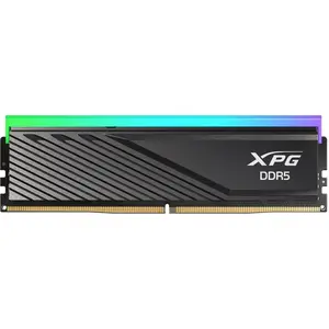 Adata DIMM 32 GB DDR5-6000 (schwarz, AX5U6000C3032G-SLABRBK, Lancer Blade RGB, INTEL XMP, AMD EXPO) (1 x 32GB, 6000 MHz, DDR5-RAM, DIMM), RAM, Schwarz
