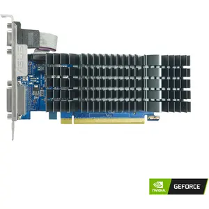 ASUS GeForce GT 710 (2 GB, GDDR3), Grafikkarte, Blau, Schwarz