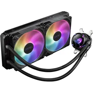 ASUS ROG STRIX LC II 280, CPU Wasserkühler, Schwarz
