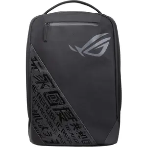 ASUS ROG Ranger Rucksack (bis 17 Zoll, gepolstert, wasserfest, leicht, für Notebooks) schwarz/grau