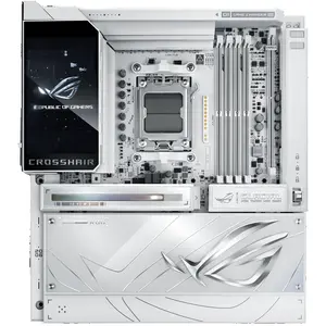 ASUS ROG CROSSHAIR X870E GLACIAL, AMD, Sockel AM5, AMD Ryzen 7000 Series, AMD Ryzen 8000 Series, AMD Ryzen 9000 Series, Sockel AM5, DDR5-SDRAM, 256 GB günstig