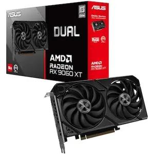 ASUS Dual Radeon RX 9060 XT 16GB Grafikkarte - 16GB GDDR6, HDMI, 2x DP