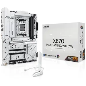 ASUS X870 Max Gaming WIFI7 W Mainboard Sockel AM5